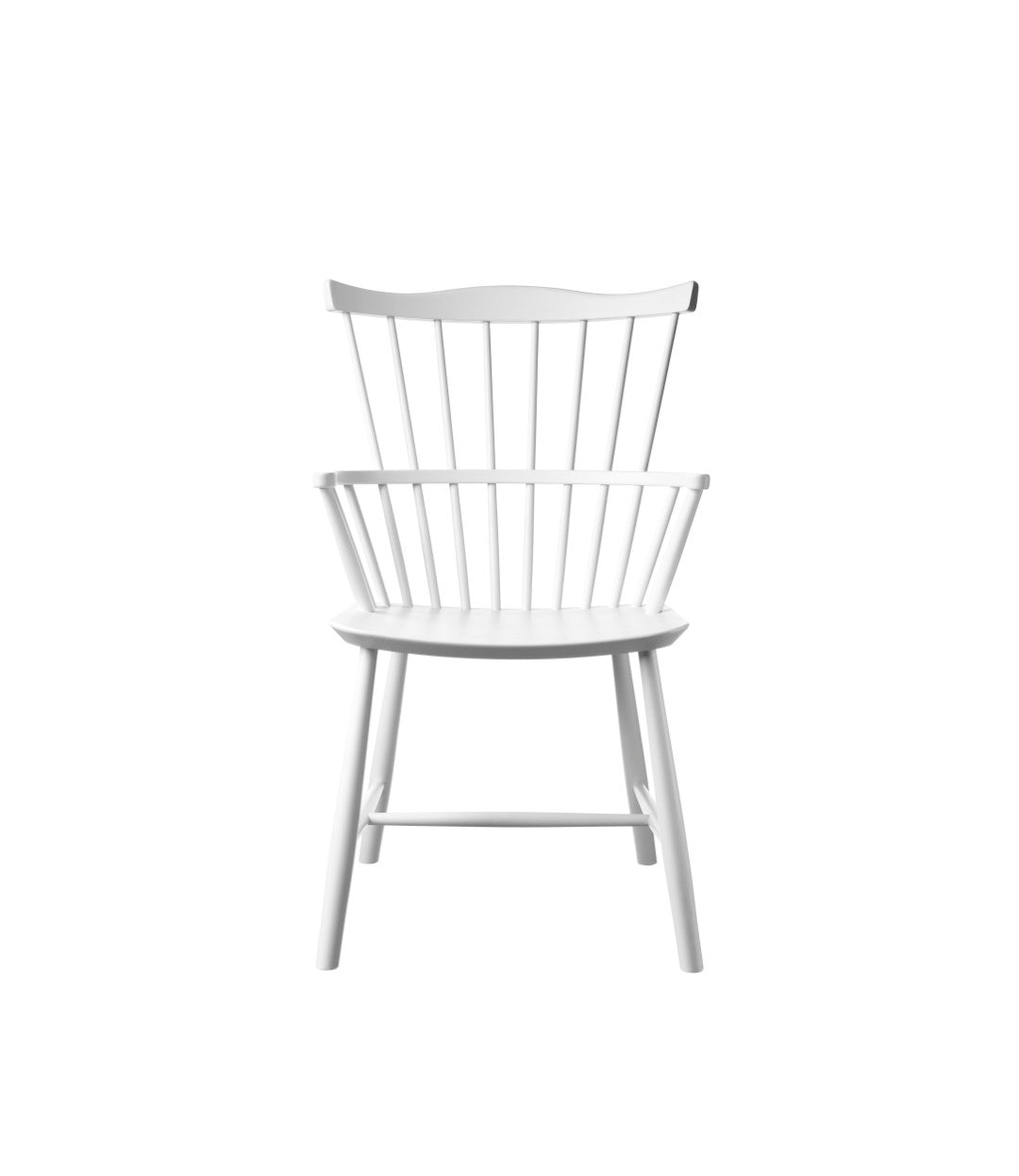 J52B - Chair - Beech - White