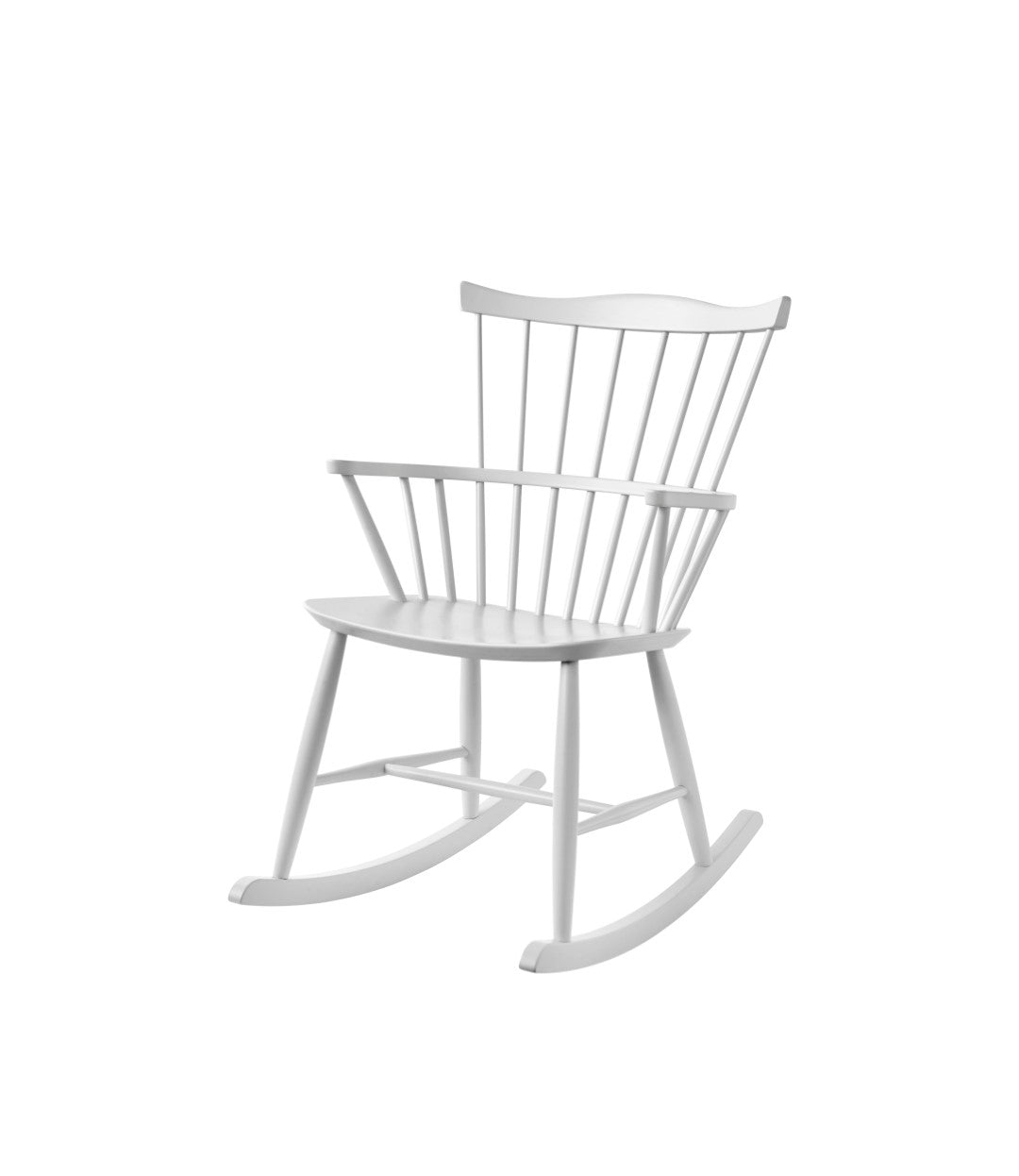 J52G - Rocking chair - Beech - White