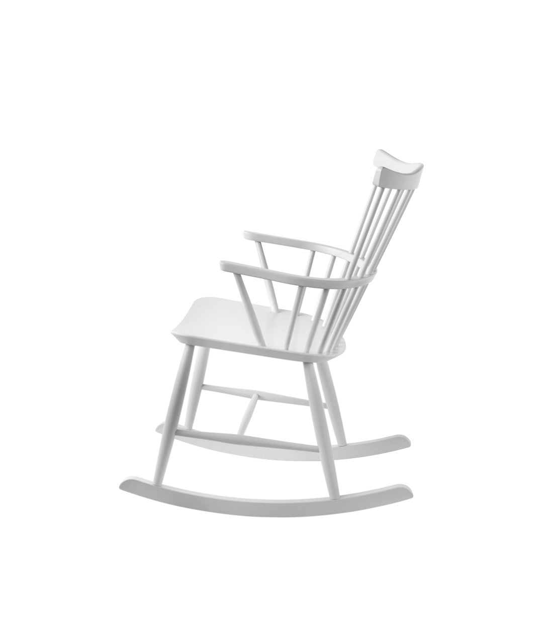 J52G - Rocking chair - Beech - White