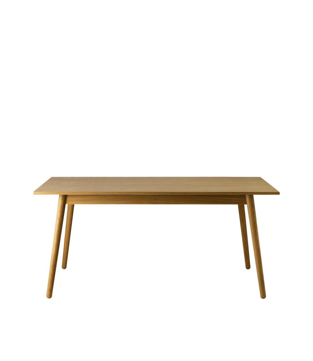 C35B - Dining table w/2 extension leaves - Oak