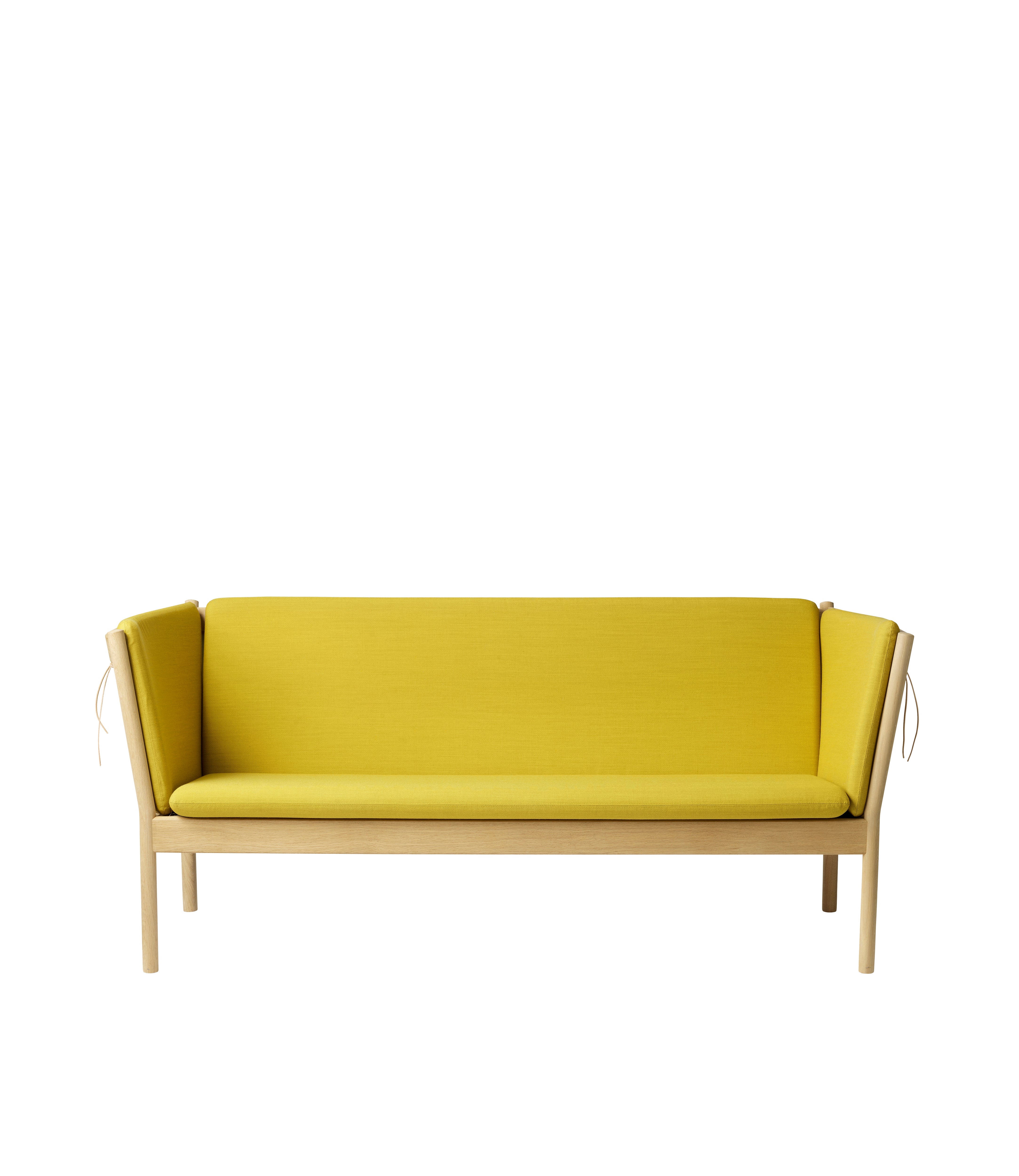 J149 - 3 pers. sofa - Eg - Yellow