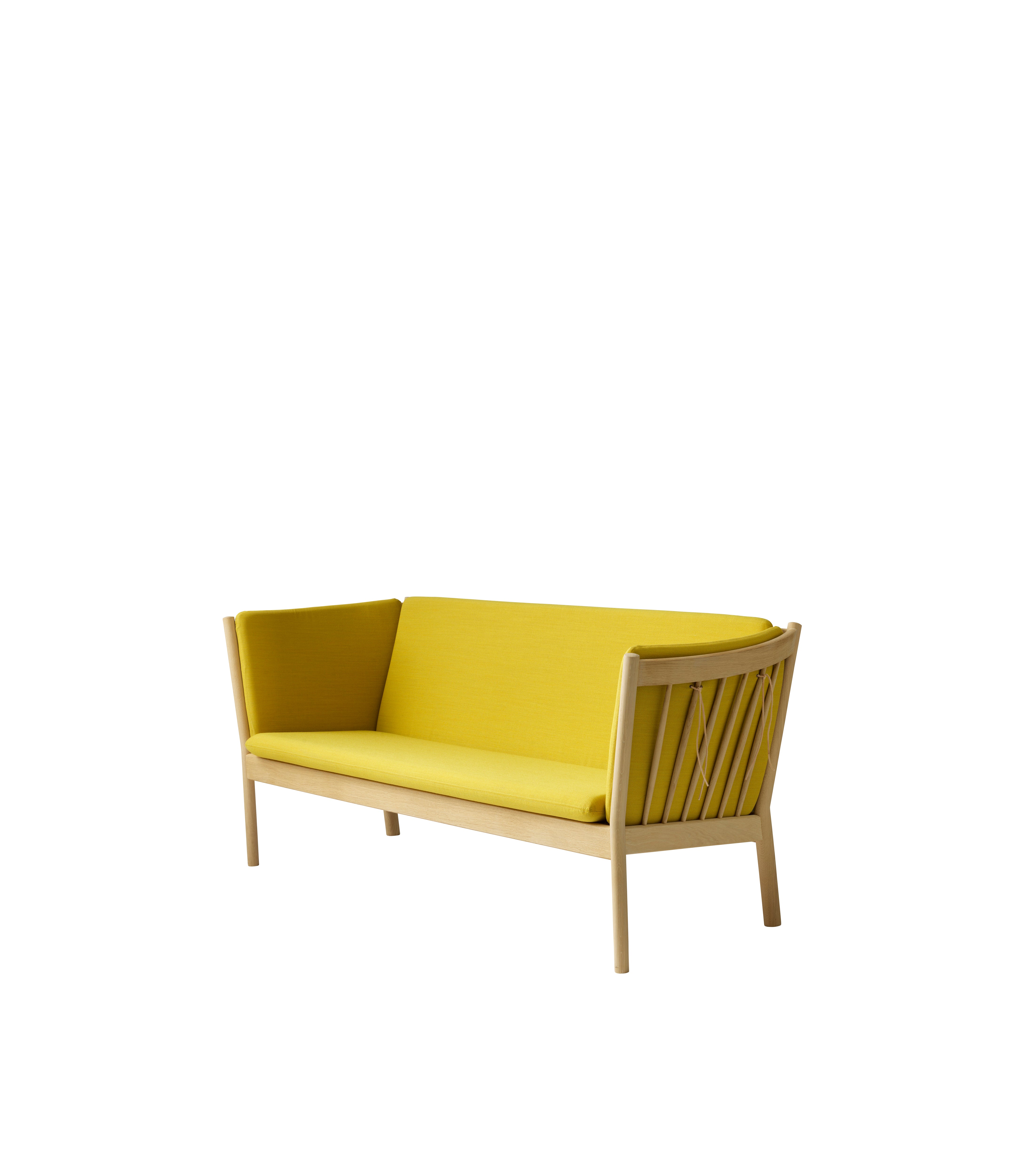 J149 - 3 pers. sofa - Eg - Yellow