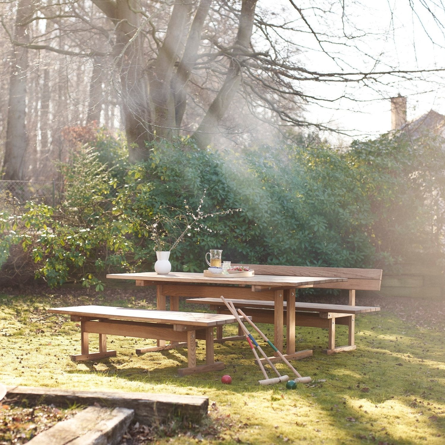 M17 Ermelunden - Garden table - Thermo ash