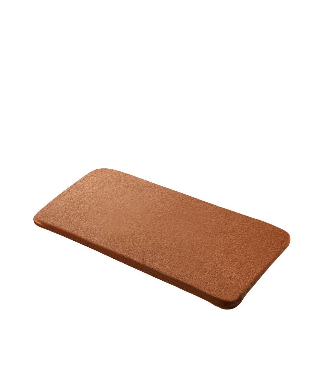 R6 - Small cushion - Leather - Cognac