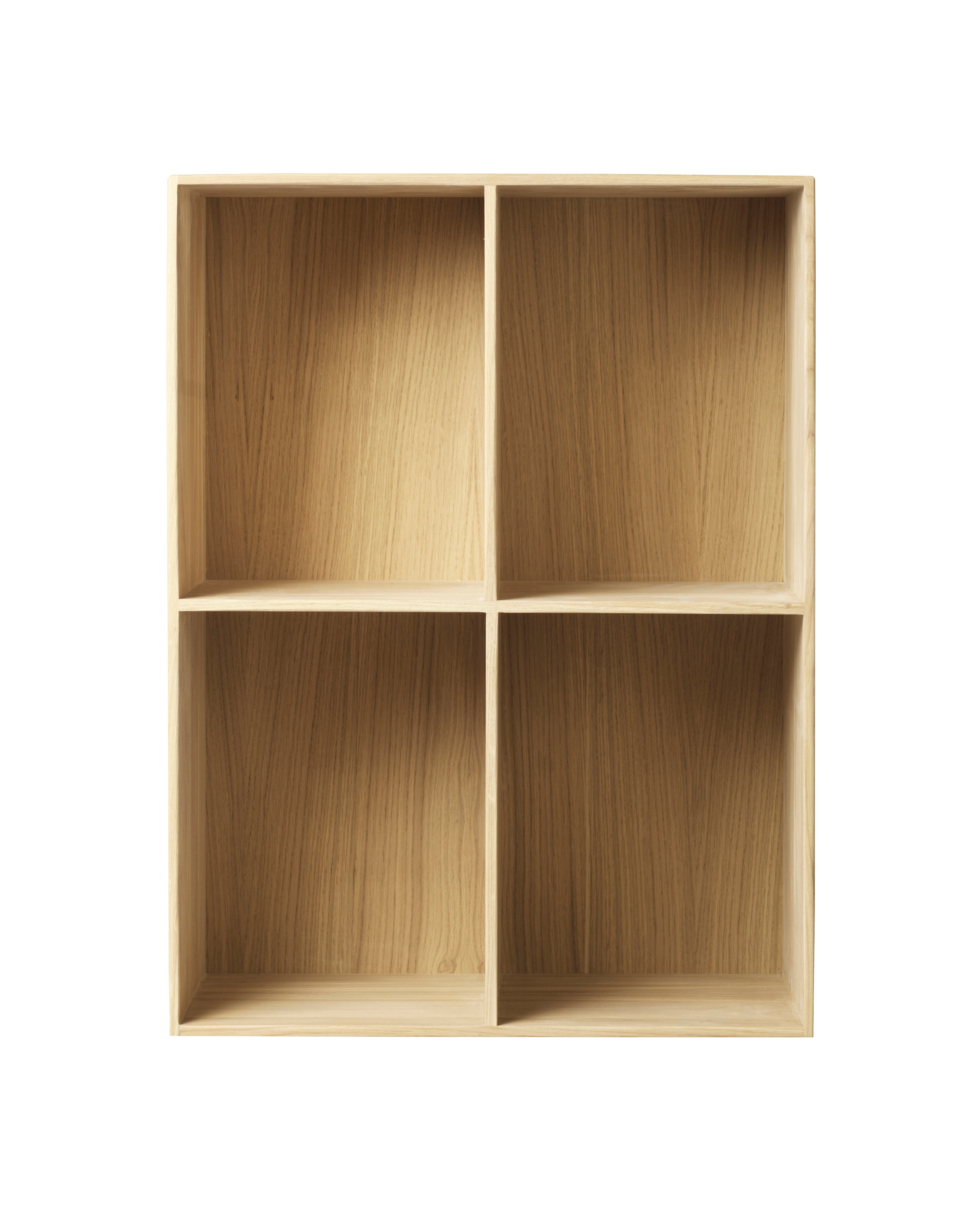 B98 - Bookshelves - Oak - 54 x 72 x 32