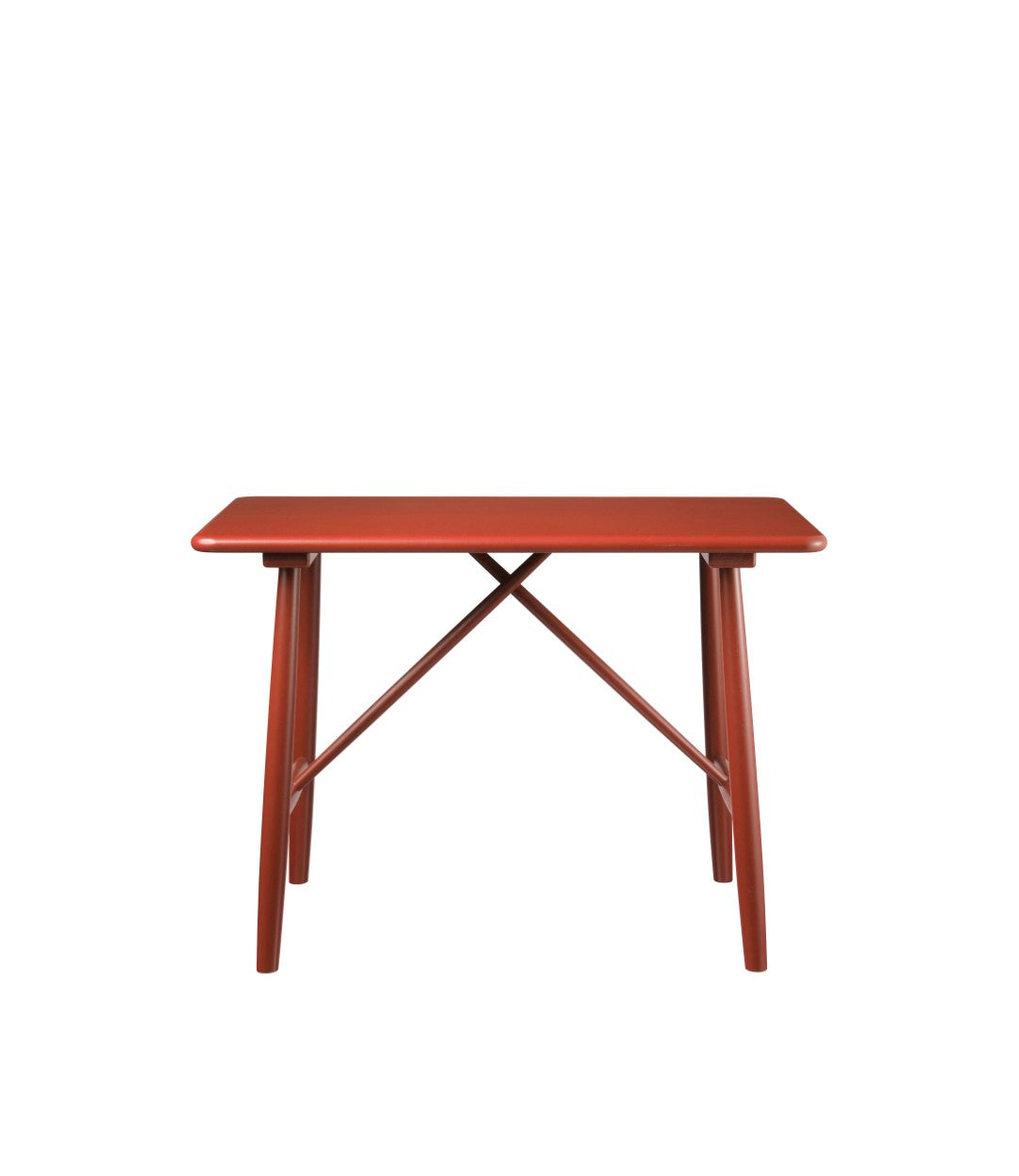 P10 - Children's table - Beech - Red