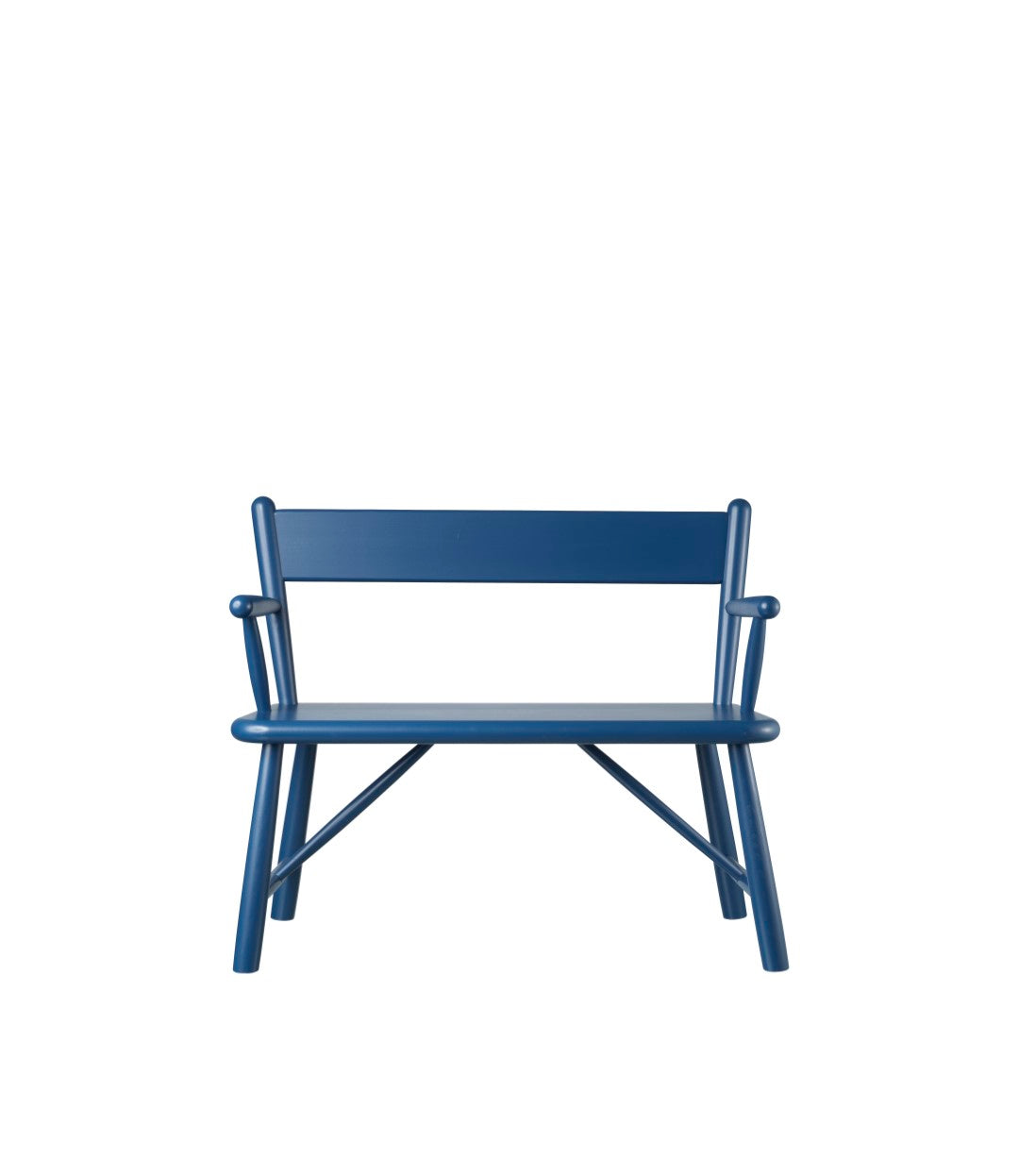 P11 - Children's bench - Beech - Blue