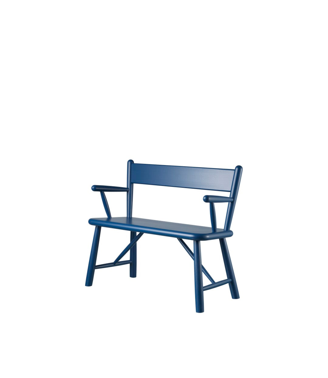 P11 - Children's bench - Beech - Blue