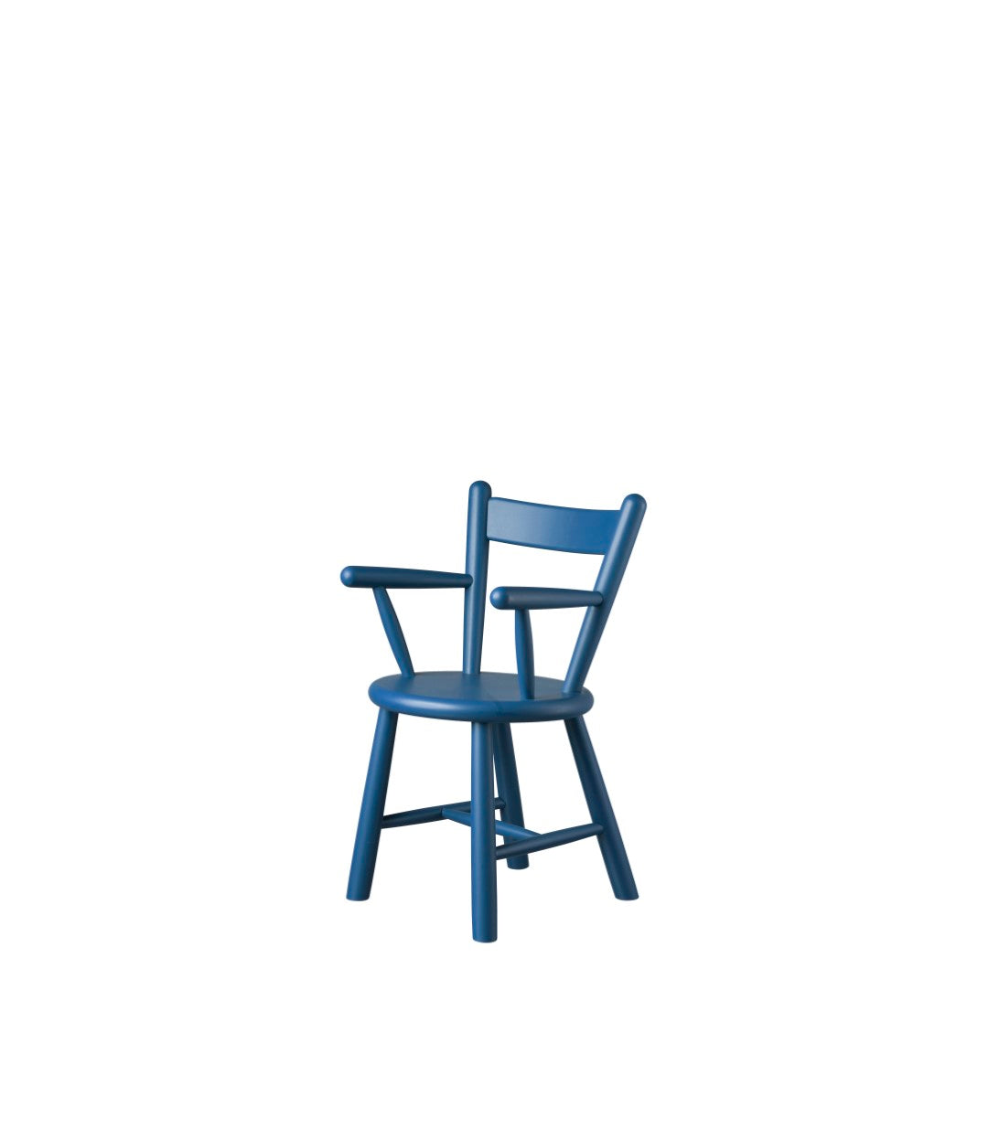 P9 - Children's chair - Beech - Blue