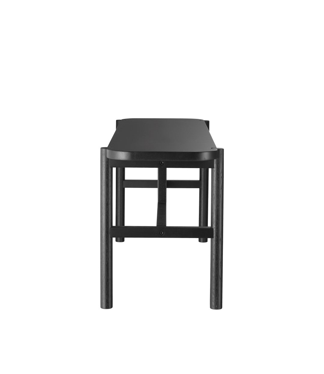 J177 Havneholmen - Bench - Oak - Jet Black