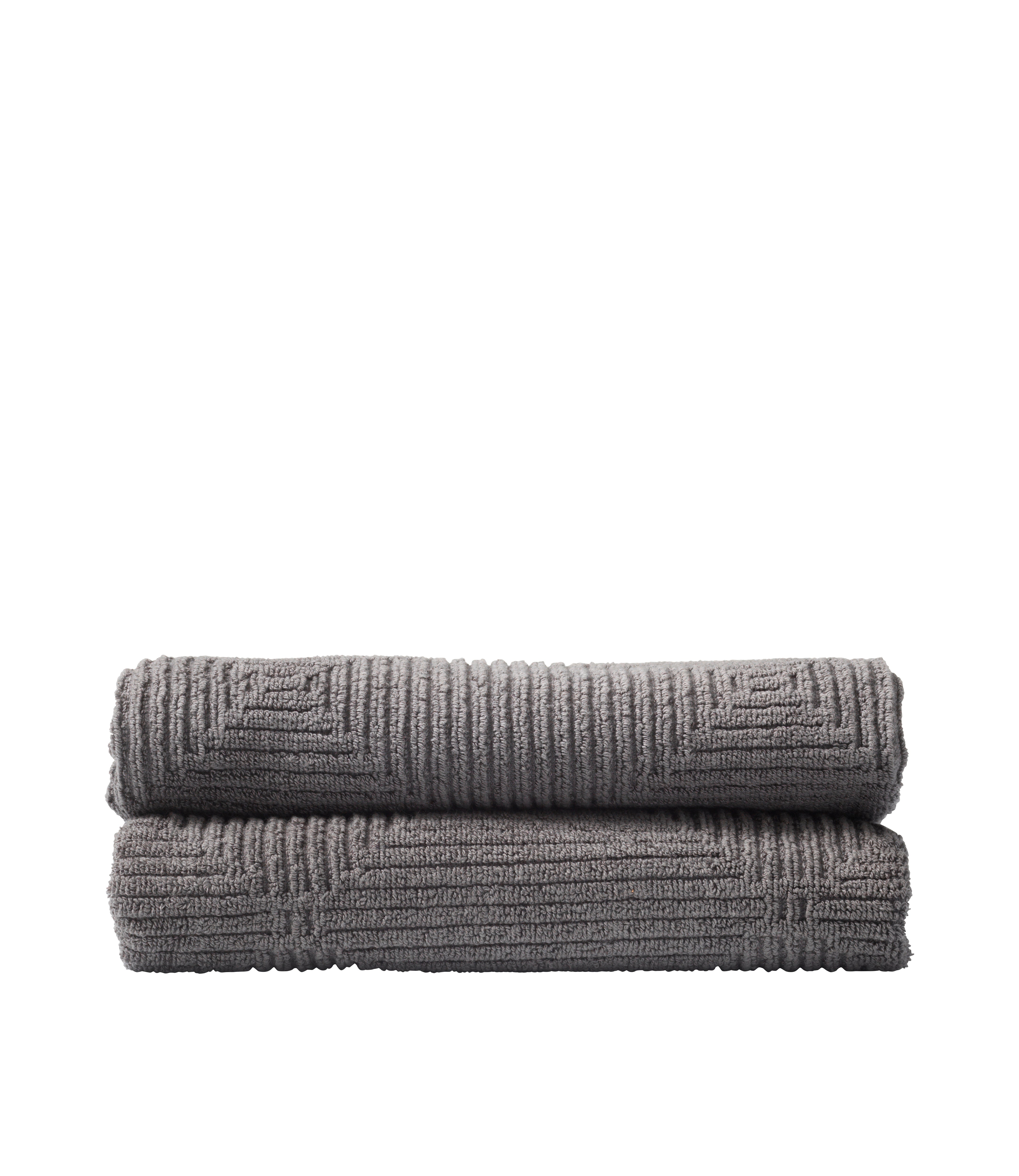 R33 Kirkeby - Towel - Granite Gray - 2 pcs