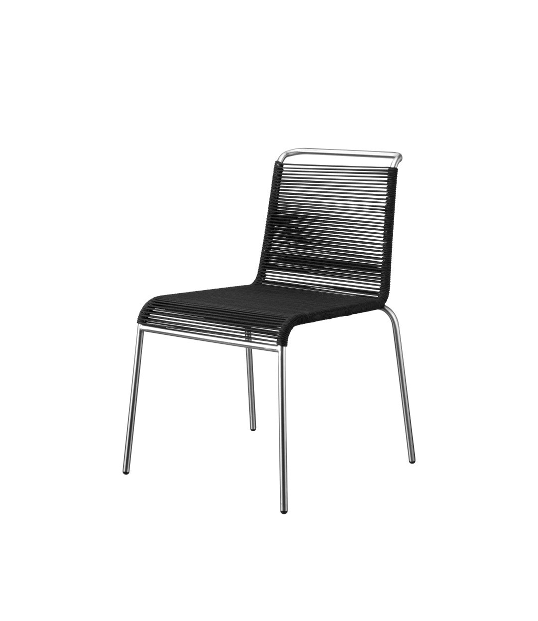 M20 Teglgaard - Cord chair - Black