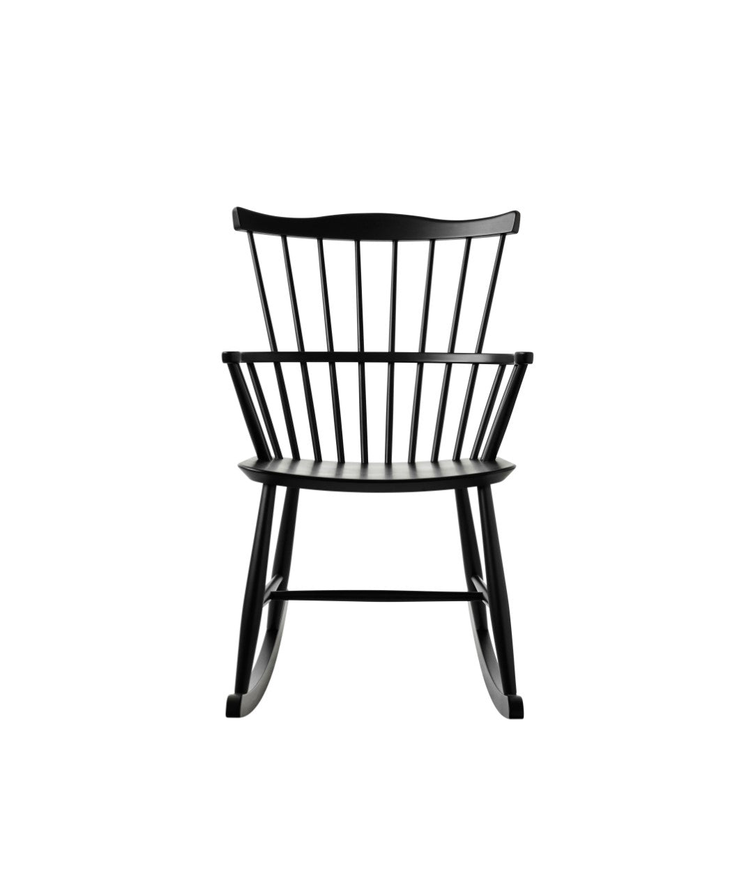 J52G - Rocking chair - Beech - Jet Black