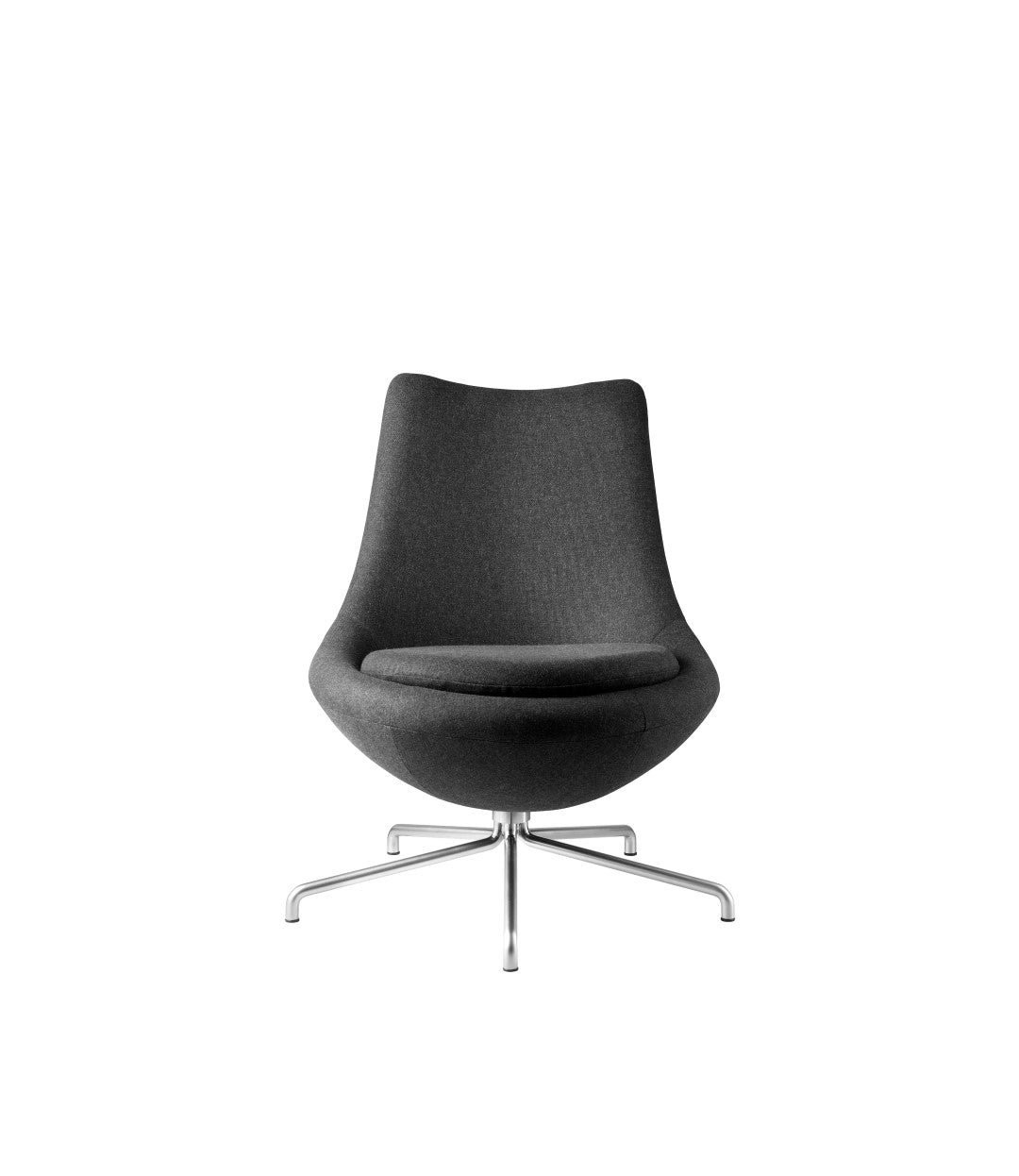 L40 Bellamie - Loungestol - Stål - Dark Grey