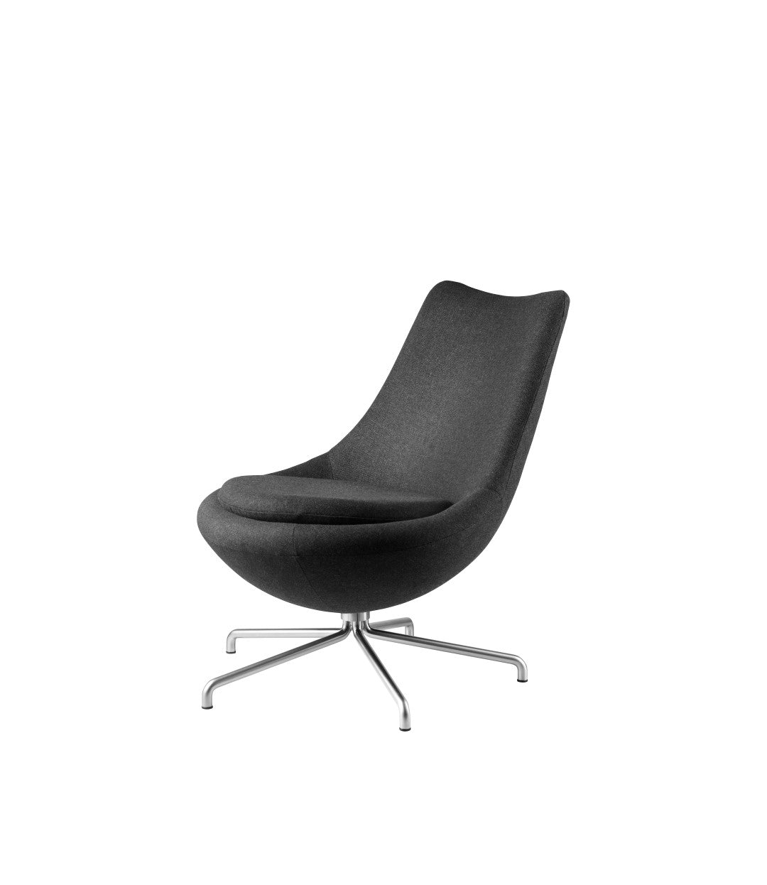 L40 Bellamie - Loungestol - Stål - Dark Grey