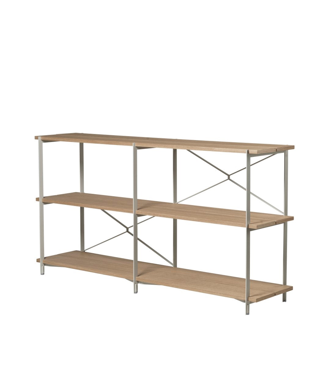 A91 Nordhavn -  Shelving system - Oak - 79 x 148