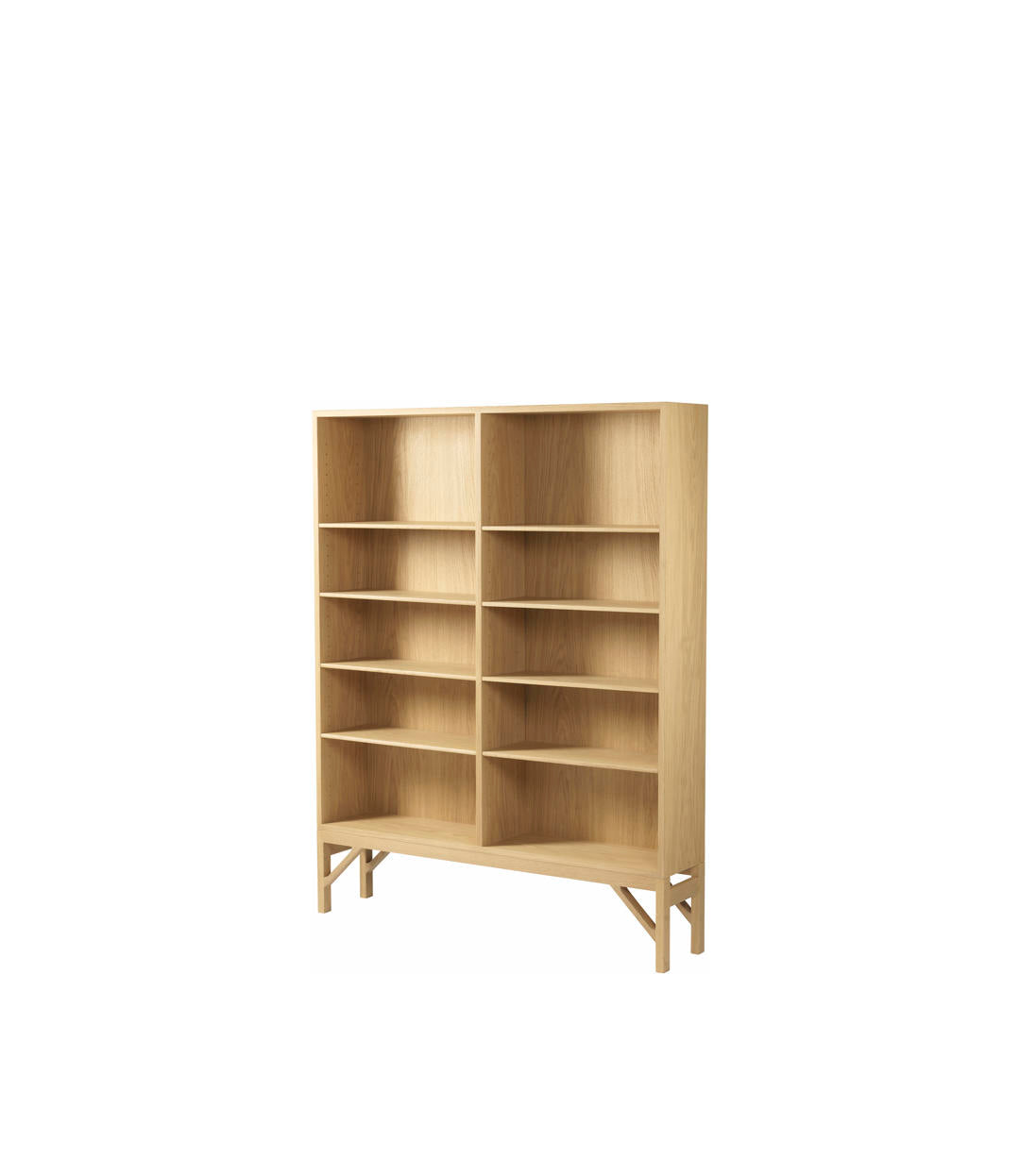 A154 - Shelving unit - Oak