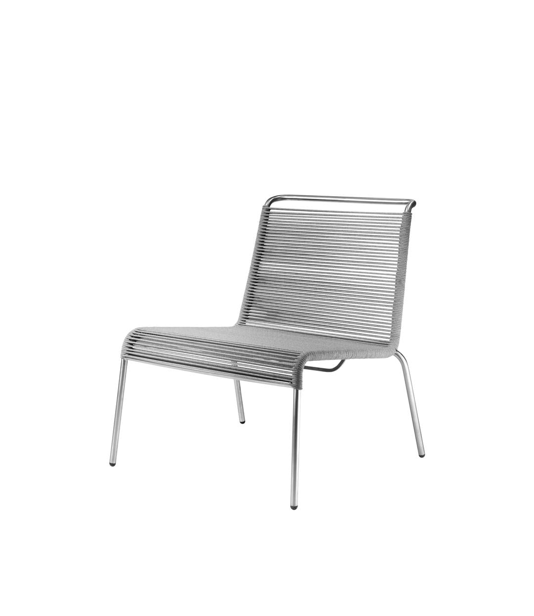 M20L Teglgaard - Lounge cord chair - Light Grey