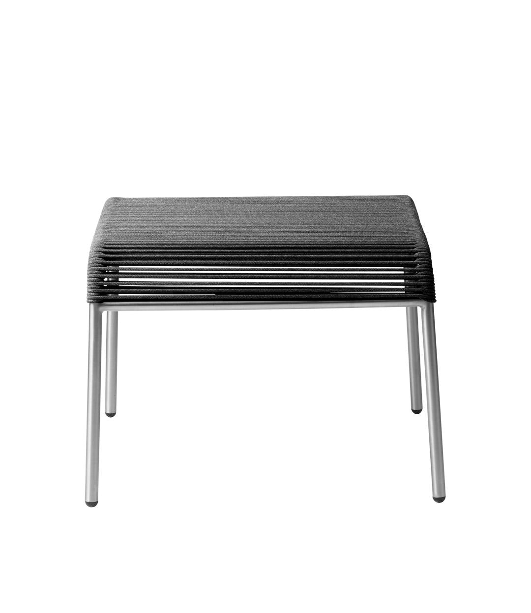 M20S Teglgaard - Cord stool - Black