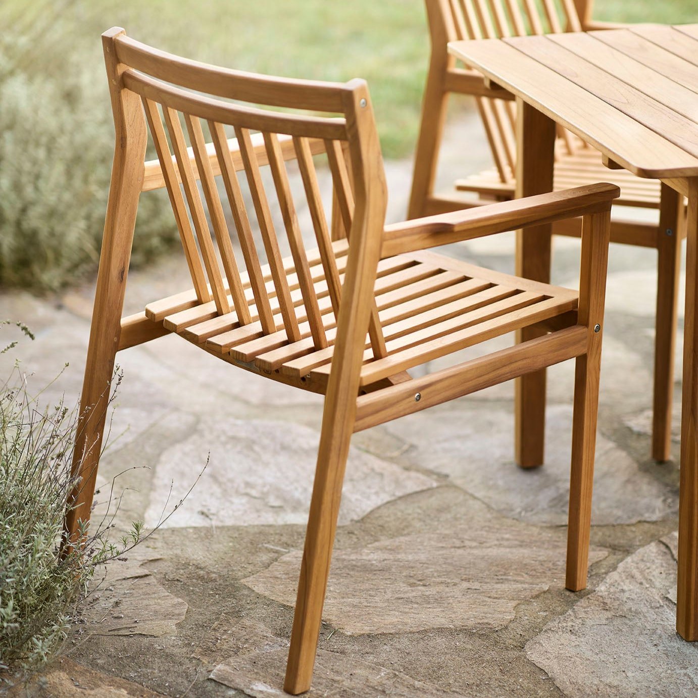 M1 Sammen - Garden chair - Teak