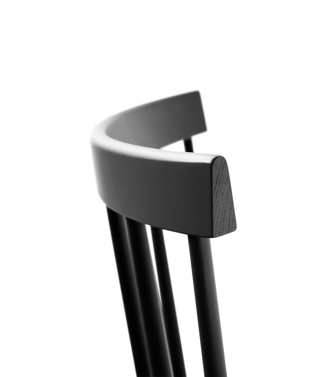 J46 - Chair - Beech - Jet Black