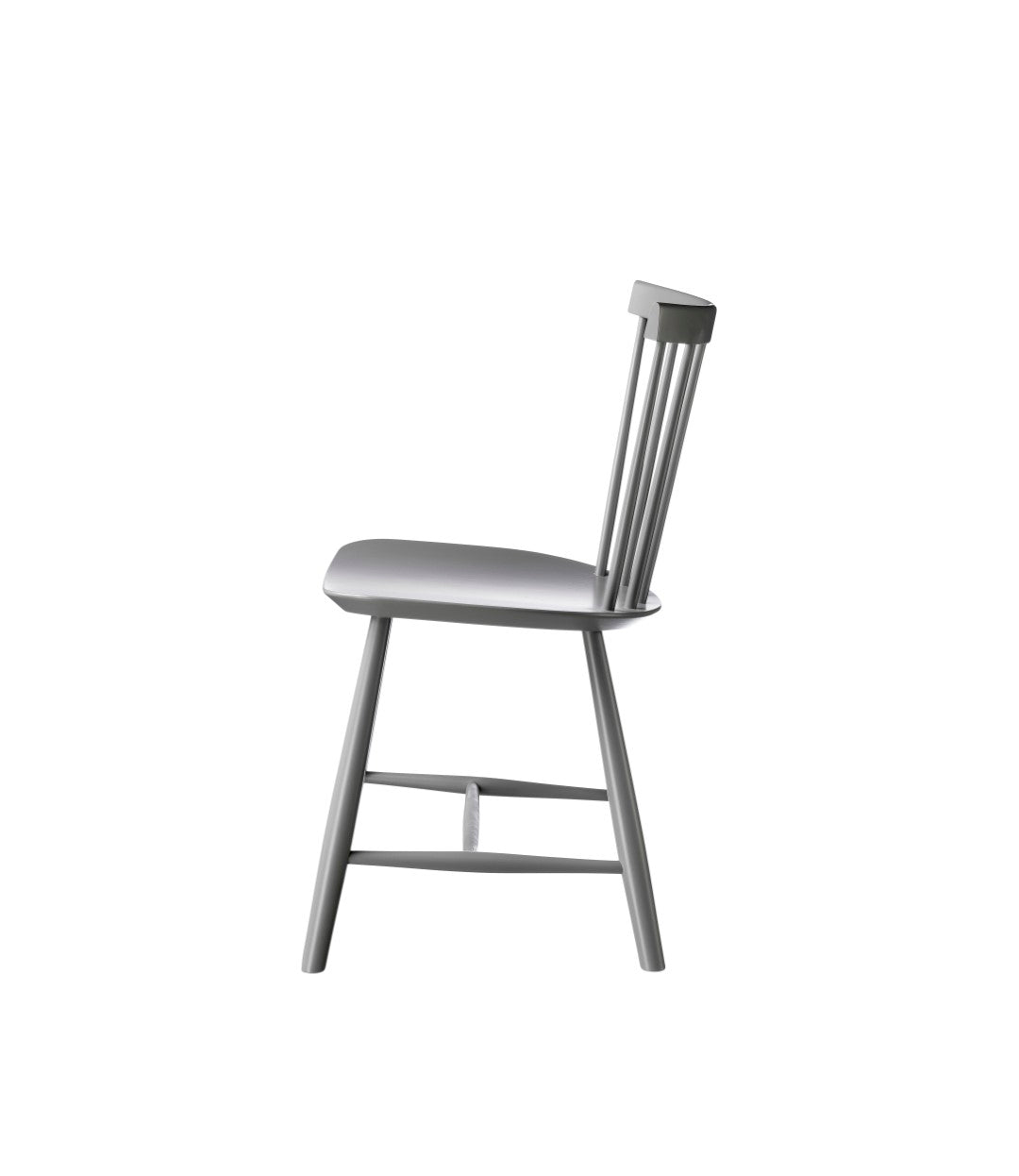 J46 - Chair - Beech - Signal Grey