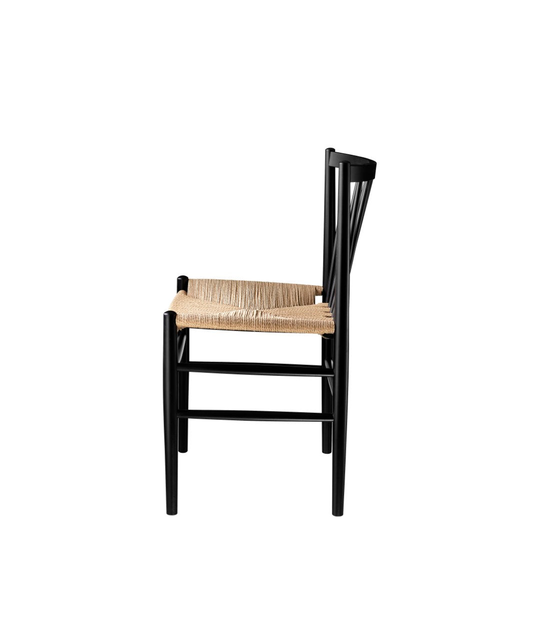 J80 - Chair - Beech - Jet Black