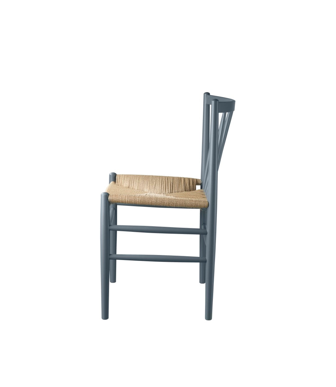 J80 - Chair - Beech - Blue Grey