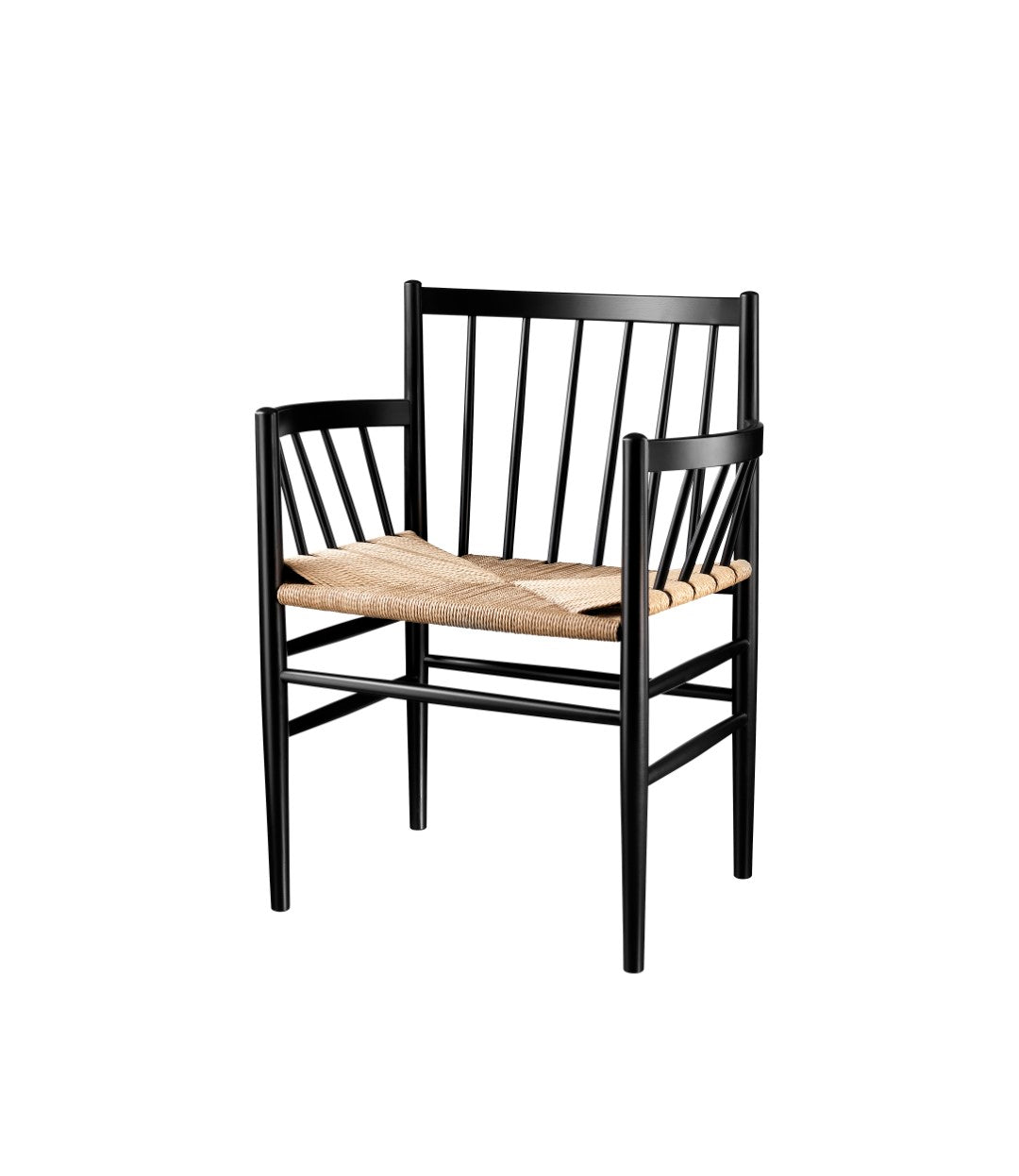 J81 - Chair - Beech - Jet Black