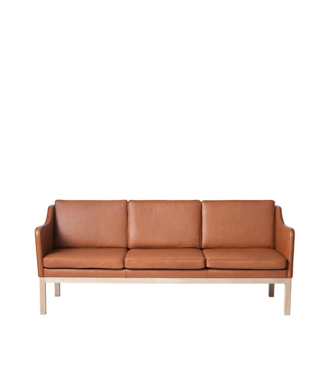 L43 MK46 Mogens Koch - 3-seater sofa - Cognac