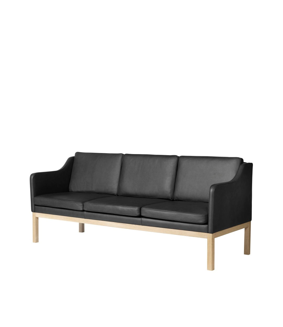 L43 MK46 Mogens Koch - 3-seater sofa - Black