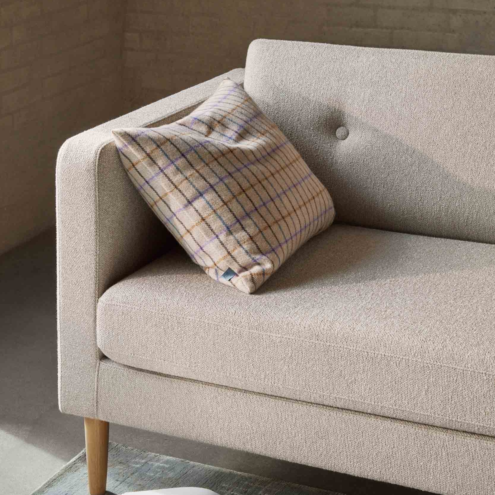 L42 Firhøj - 3-seater sofa - Oak - Beige Grey