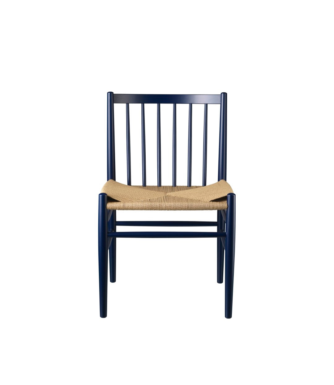 J80 - Chair - Beech - Steel Blue