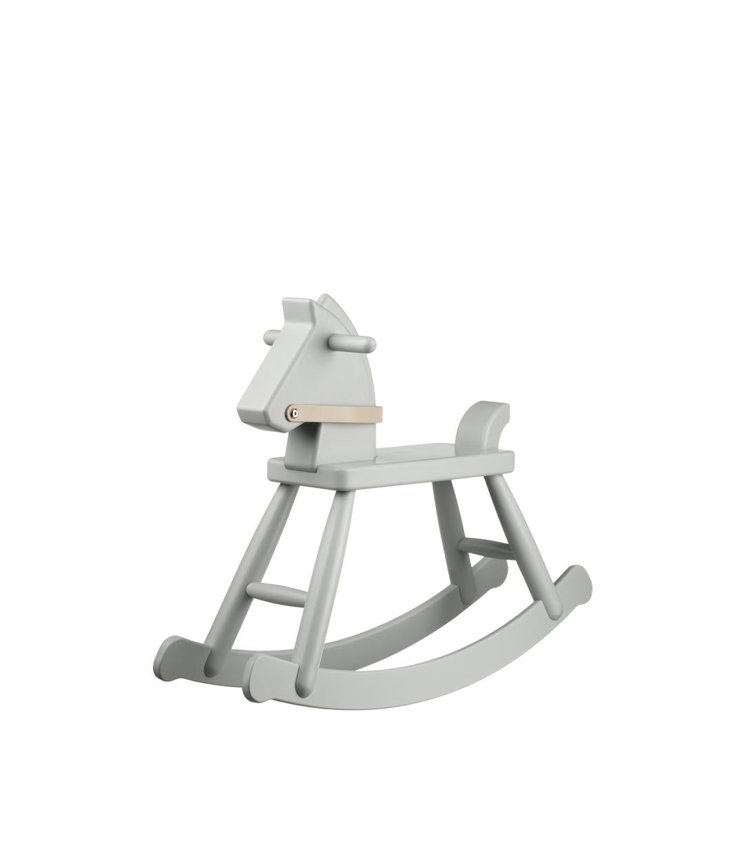 P12 - Rocking horse - Beech - Blue Grey