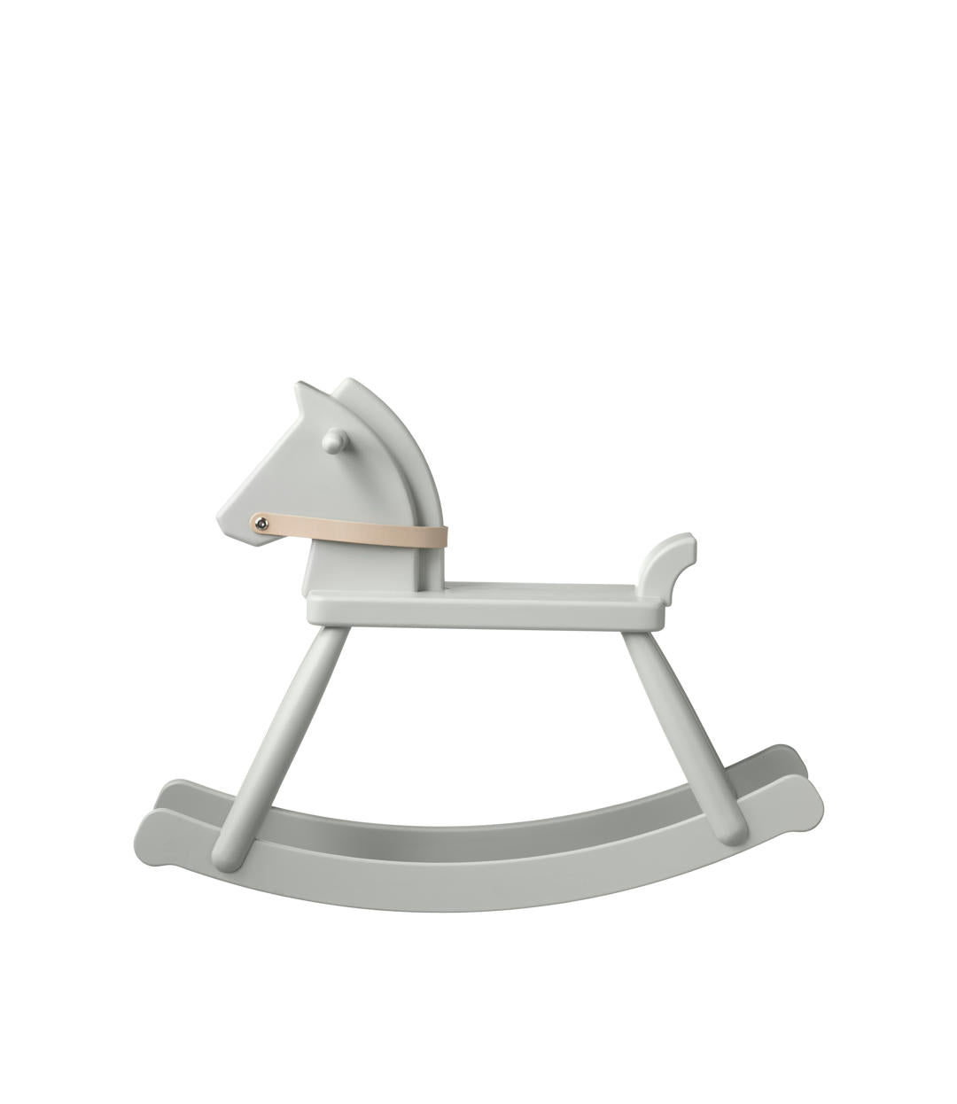 P12 - Rocking horse - Beech - Blue Grey