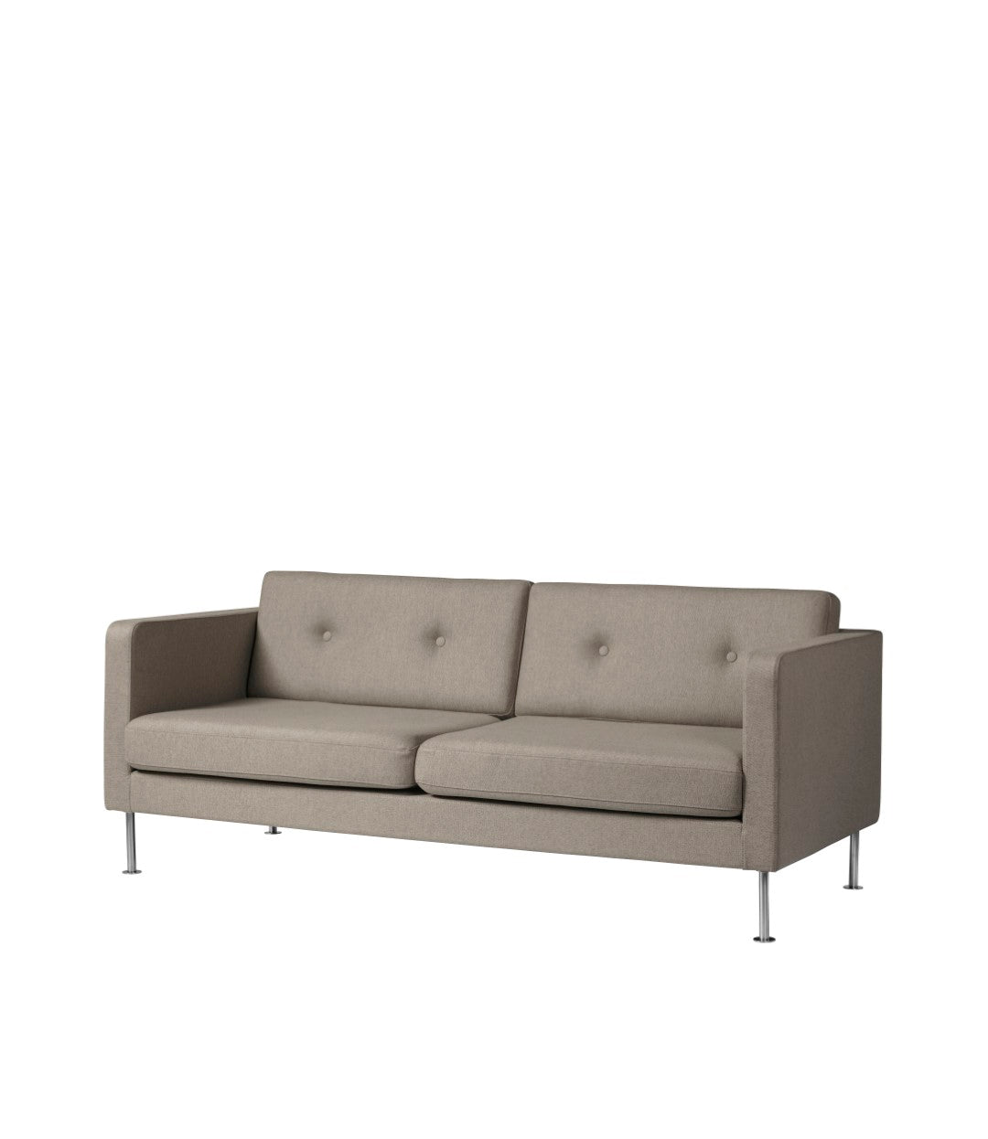 L42 Firhøj - 2,5 pers. sofa - Stål - Beige (61)