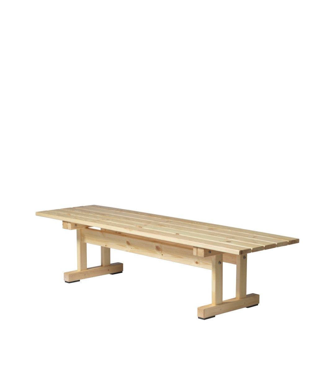 M15 Ermelunden - Bench without backrest - Pine