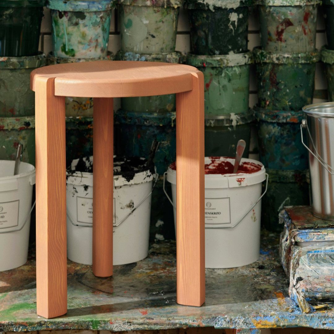 D108 Ragnesminde - Side table - Pine - Peach