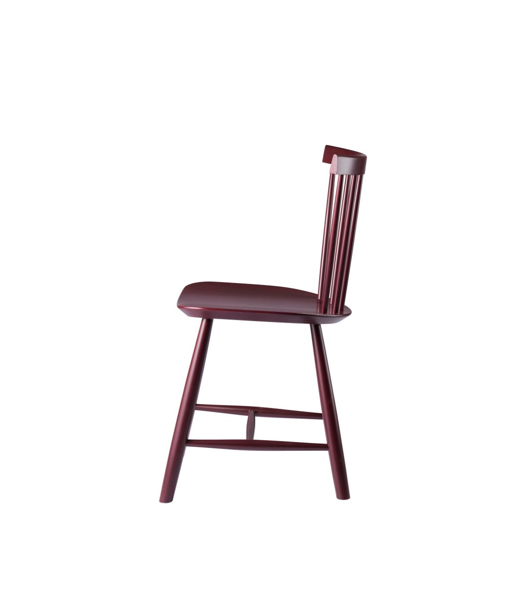 J46 - Chair - Beech - Black Red