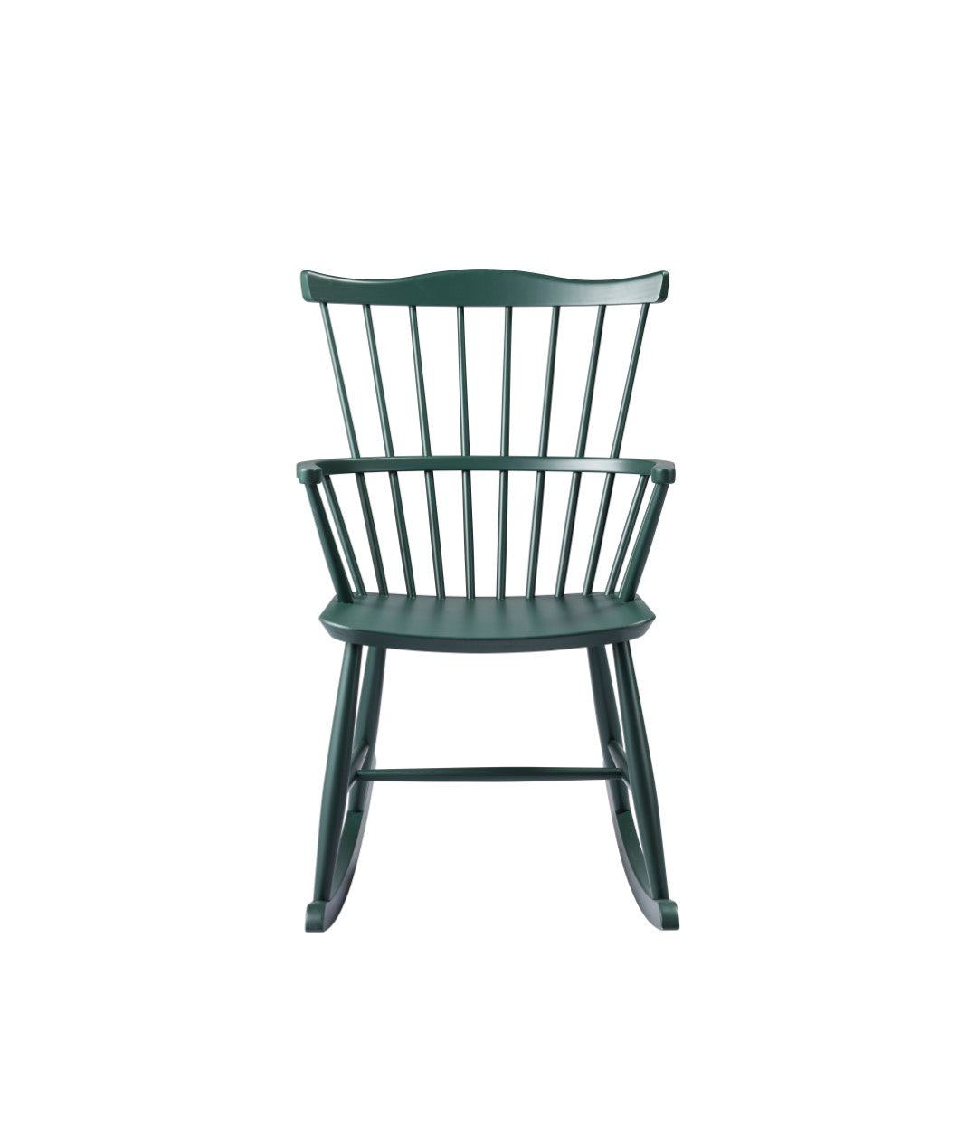 J52G - Rocking chair - Beech - Black Green