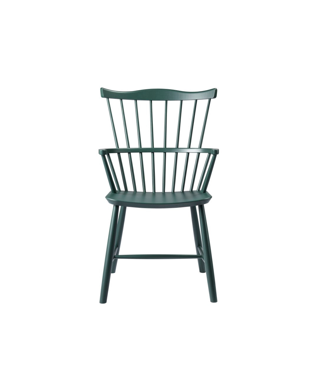 J52B - Chair - Beech - Black Green