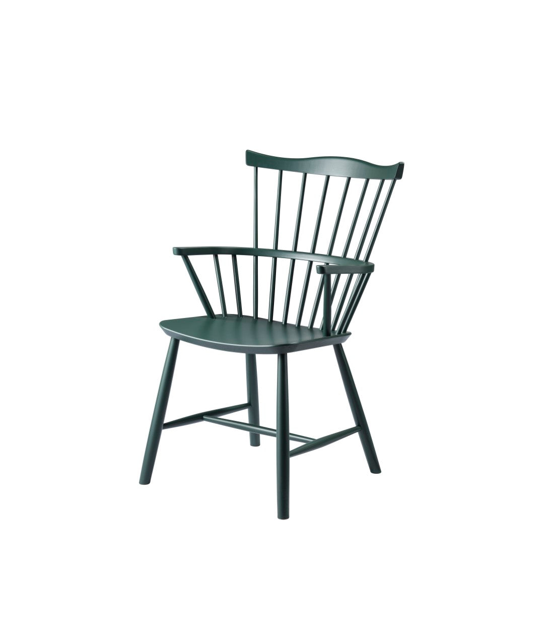 J52B - Chair - Beech - Black Green