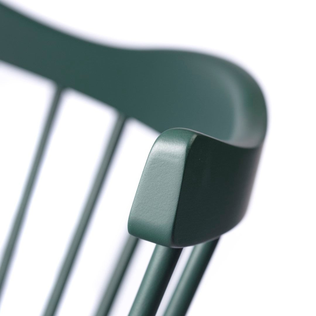 J52B - Chair - Beech - Black Green