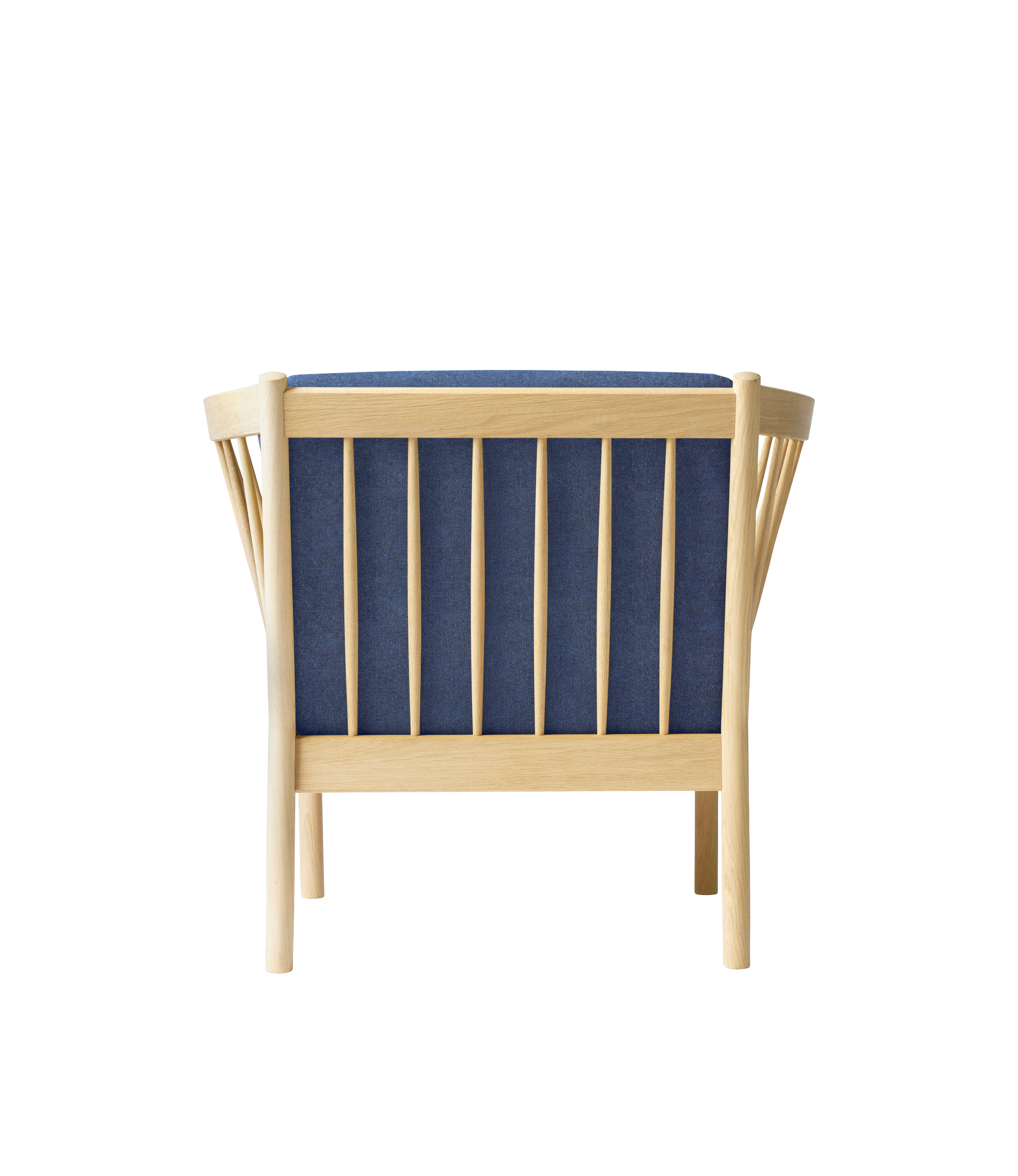 J146 - Armchair - Oak - Dark Blue (36)