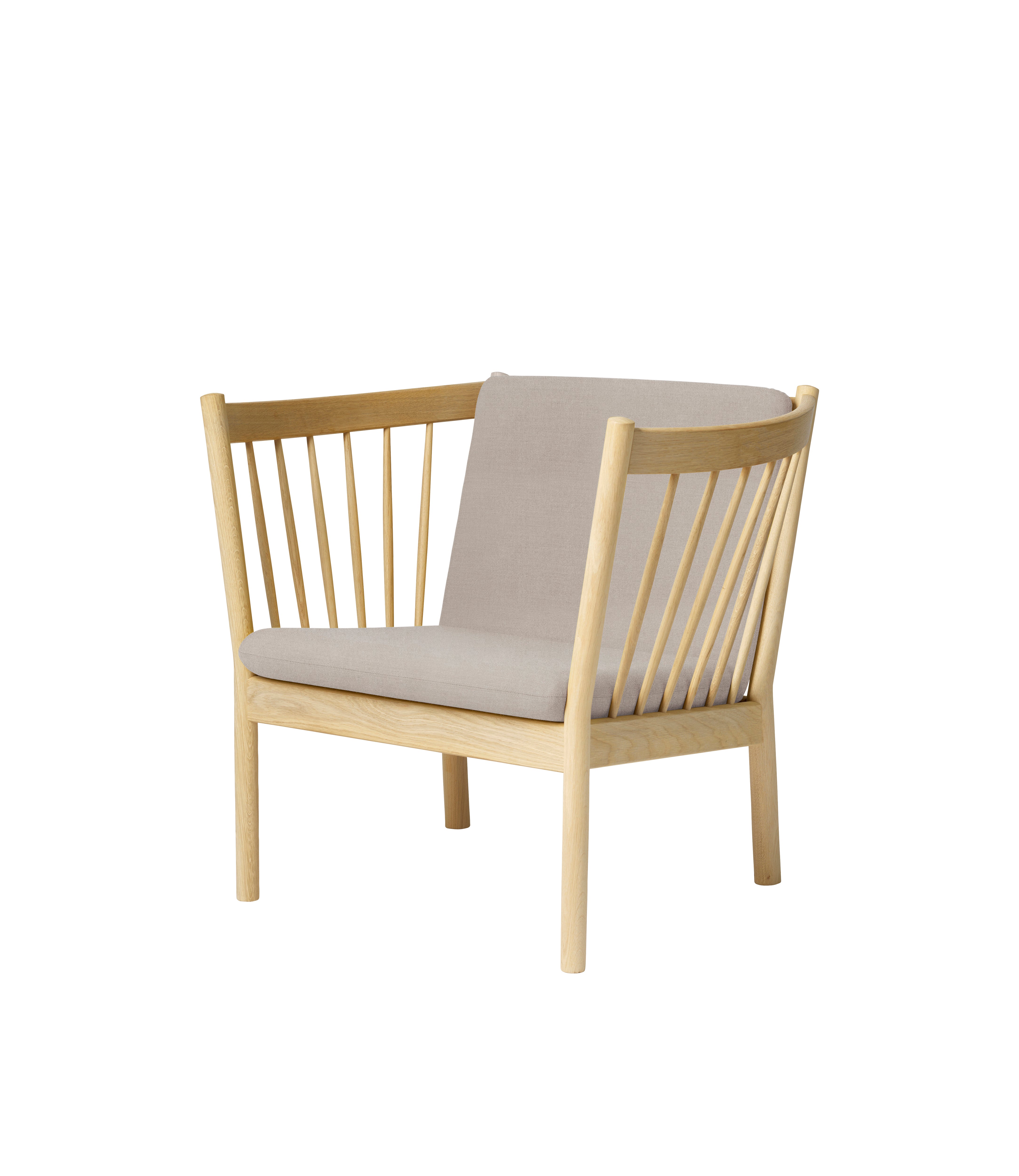 J146 - Armchair - Oak - Beige (61)