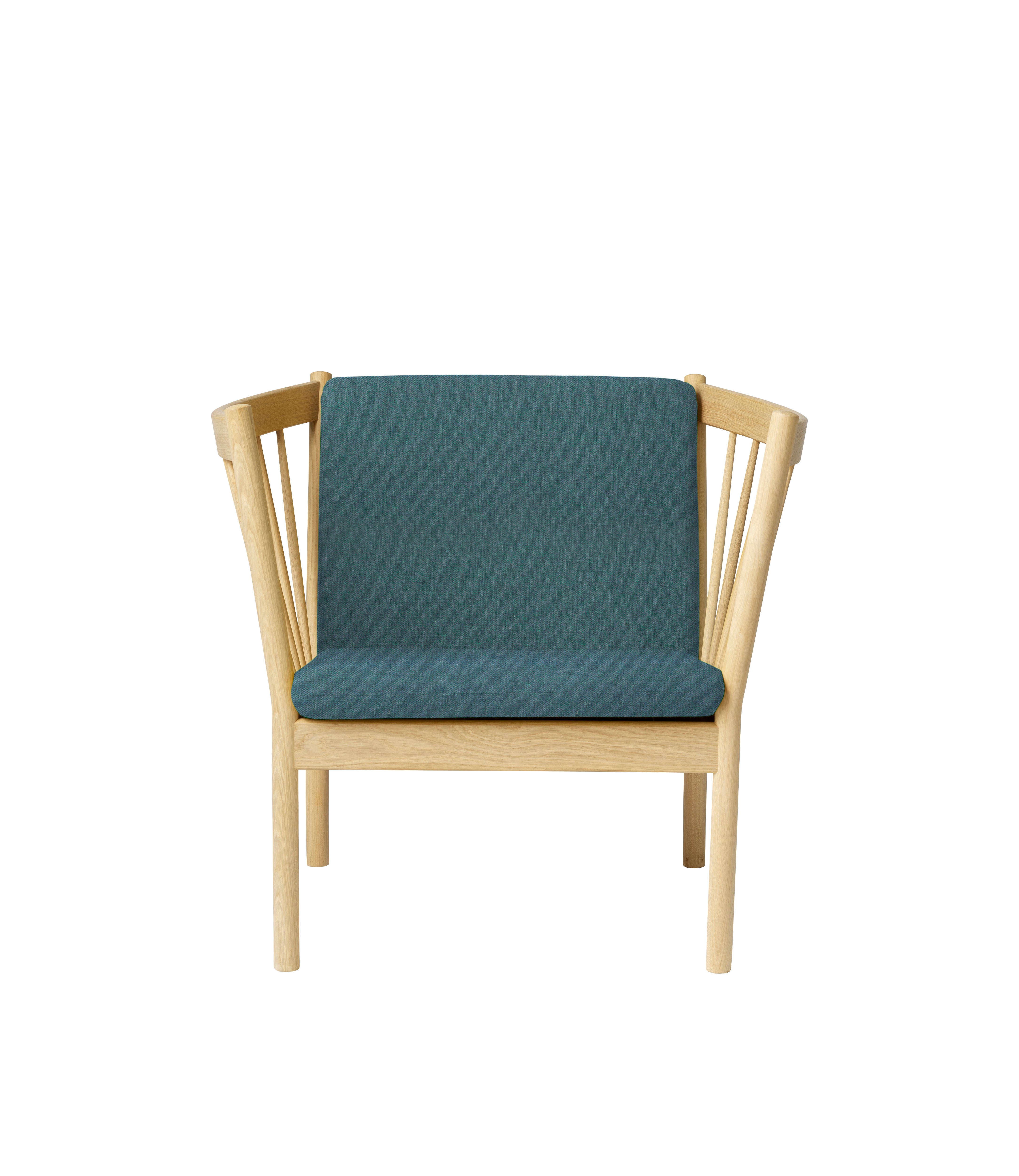 J146 - Armchair - Oak - Green