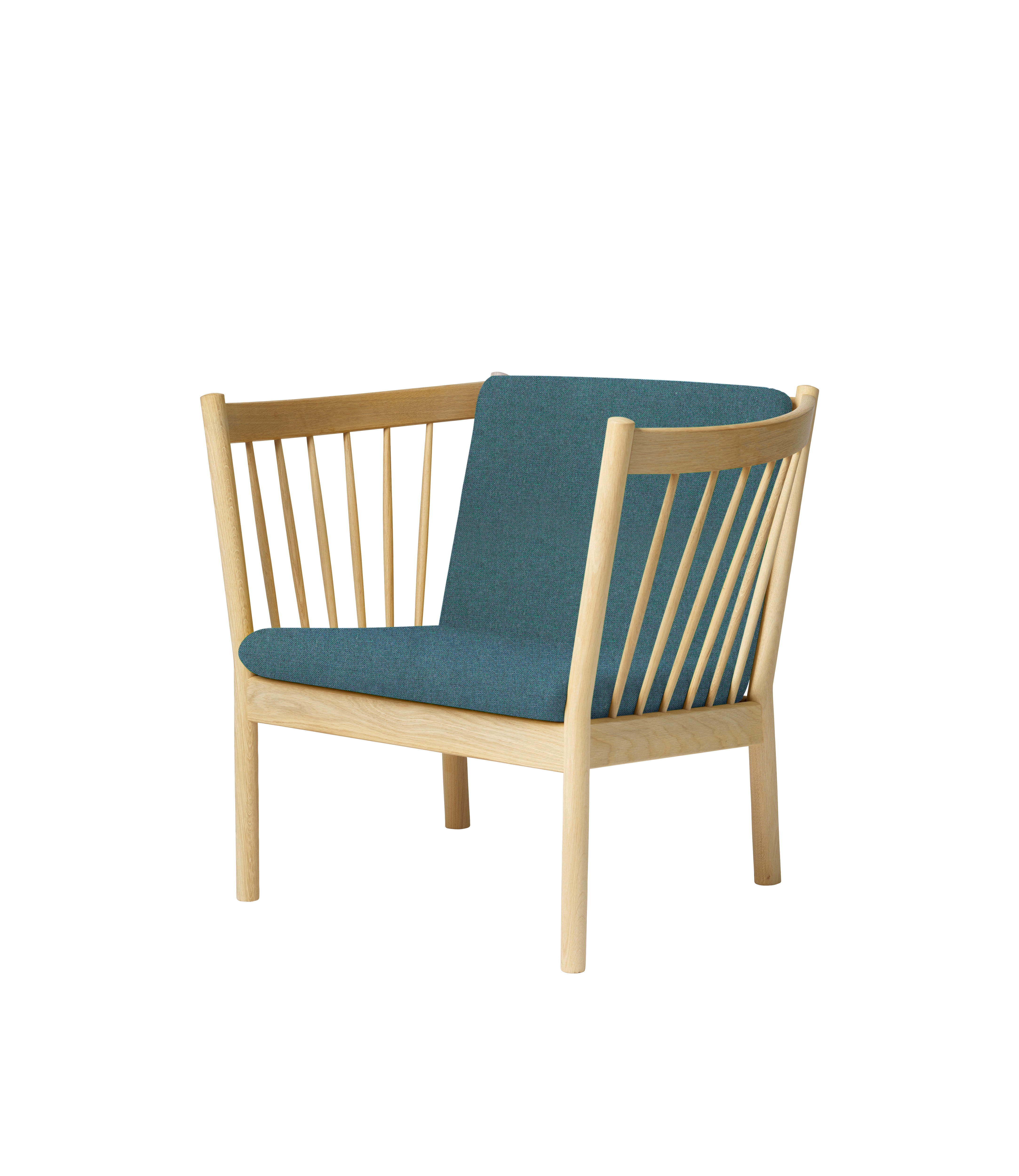 J146 - Armchair - Oak - Green