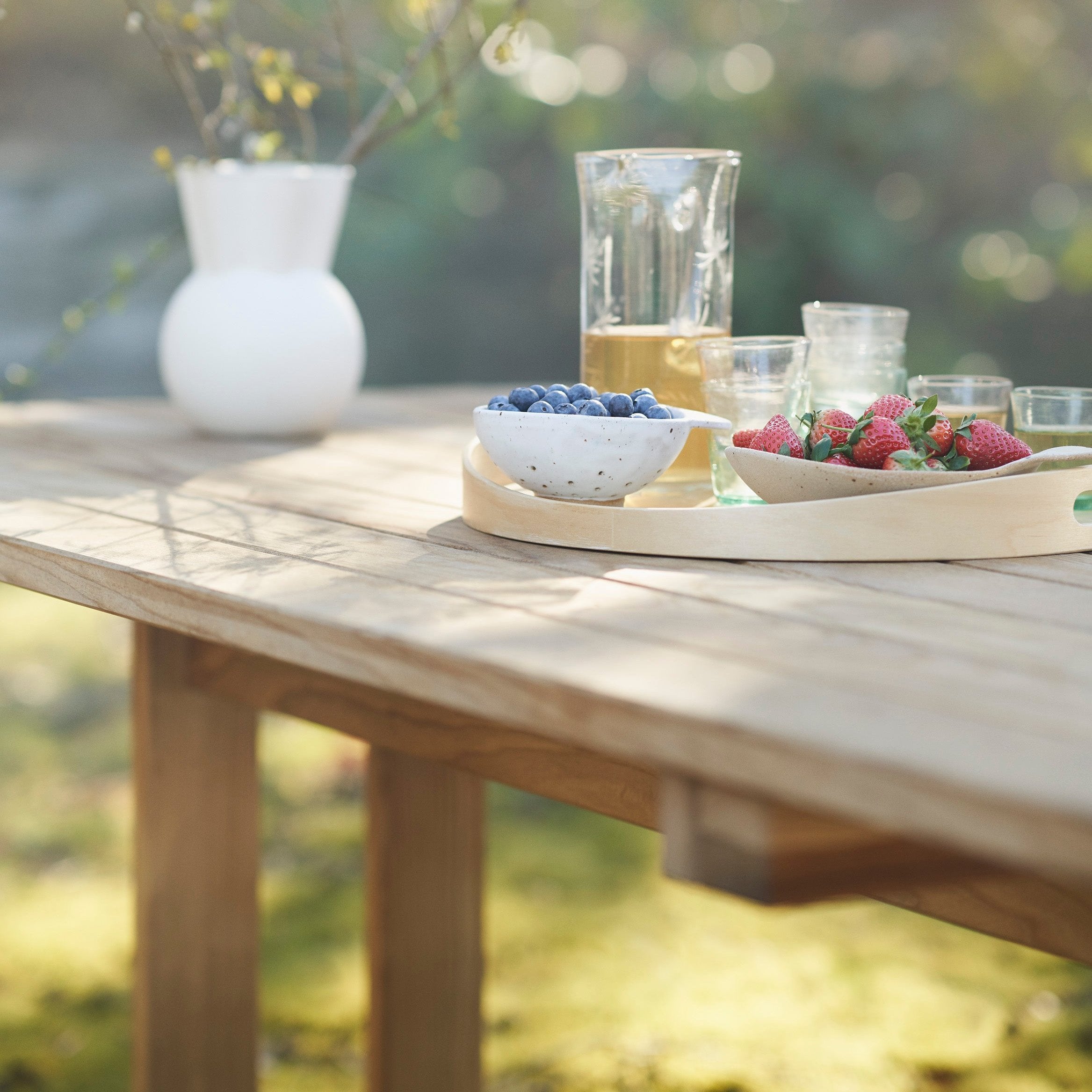 M17 Ermelunden - Garden table - Thermo ash