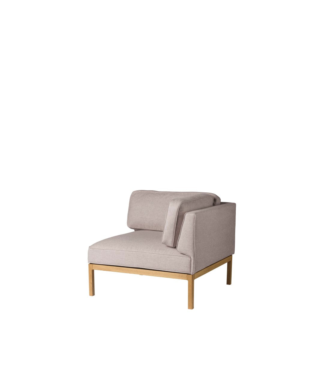 L37 7-9-13 Sofa Højre modul 90 cm Stone af Thomas E. Alken