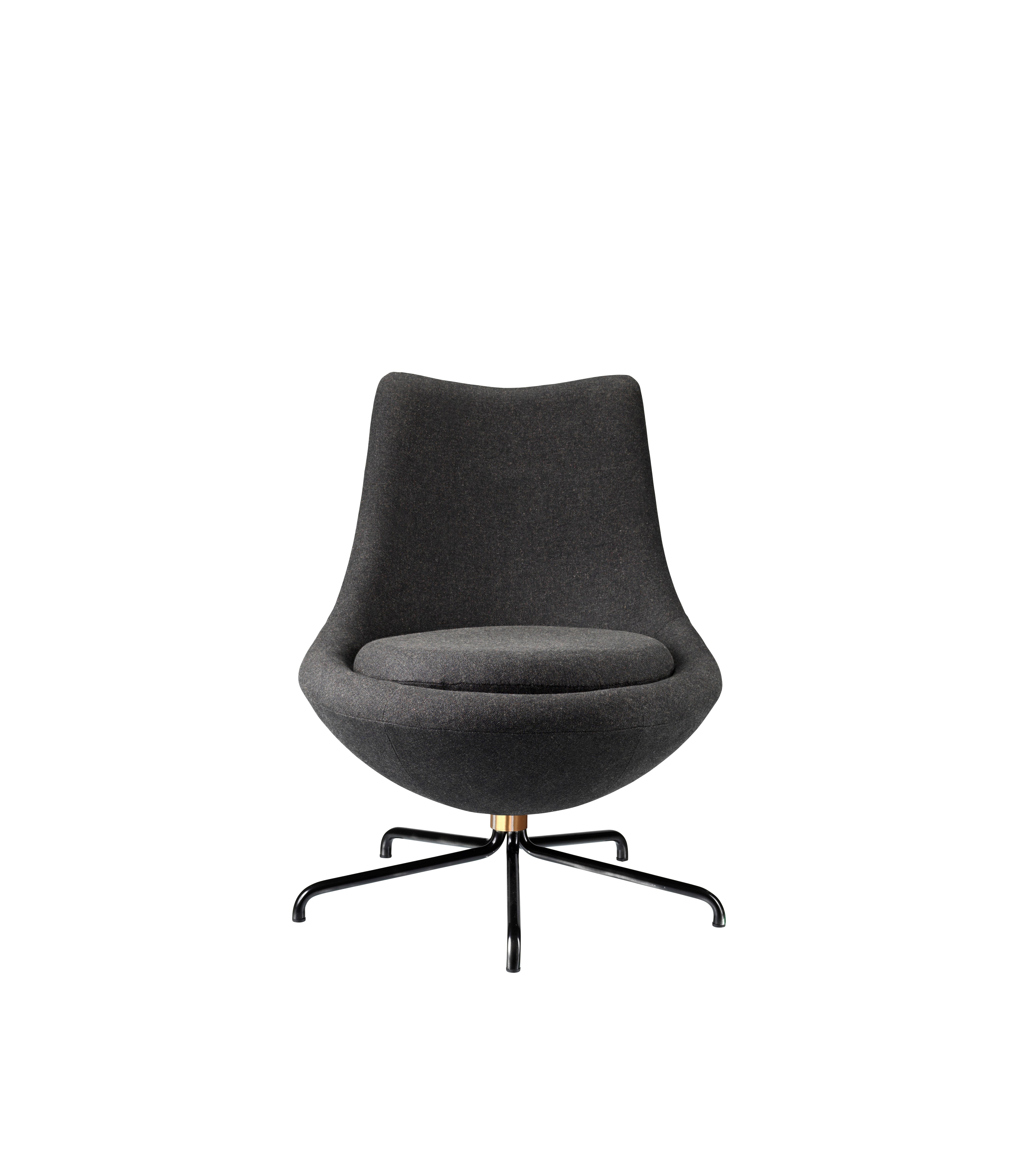 L40 Bellamie - Lounge chair - Steel - Dark Grey